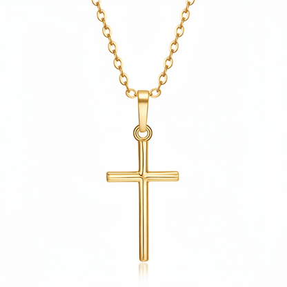 Gold Cross Necklace