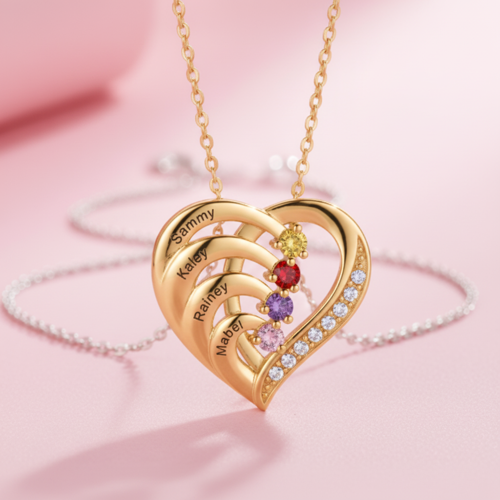Gold Heart Necklace