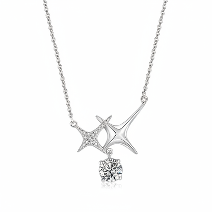 High resolution silver necklace