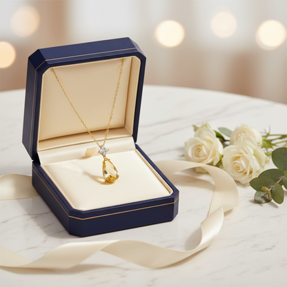 Luxury gift box scene