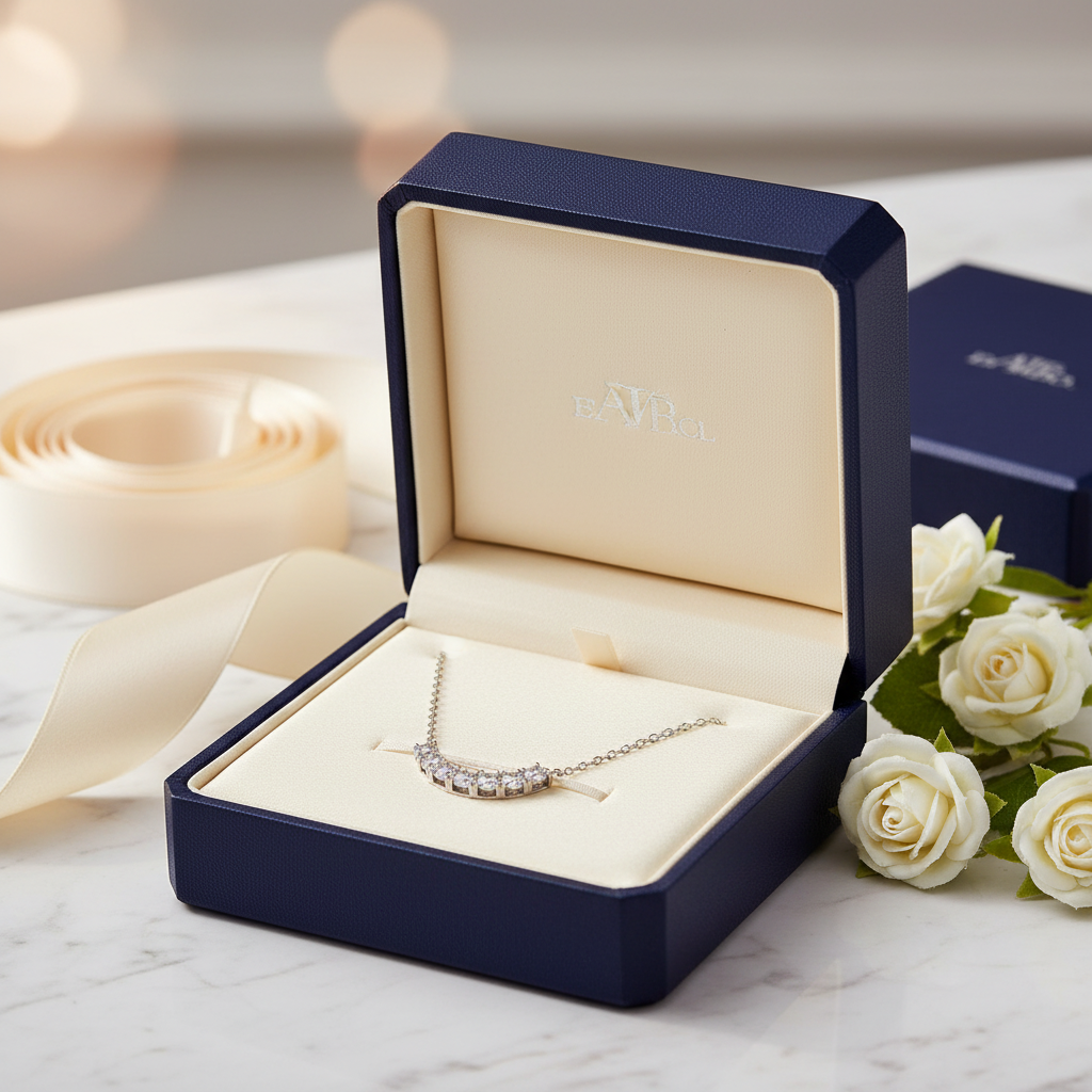 Luxury gift box scene