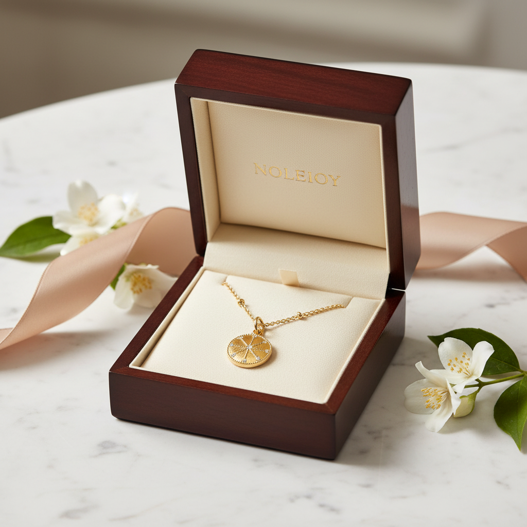 Luxury gift box scene