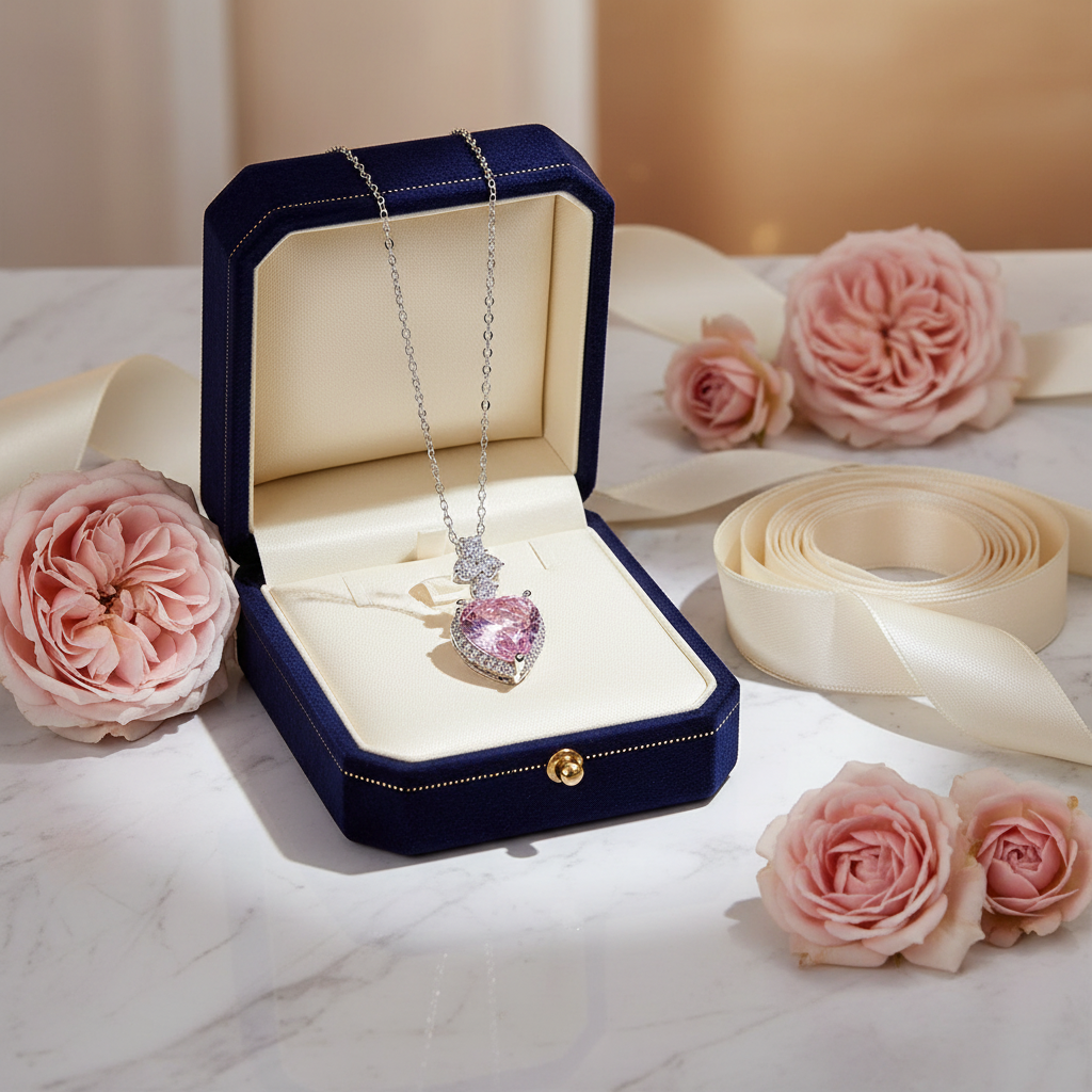 Luxury gift box scene