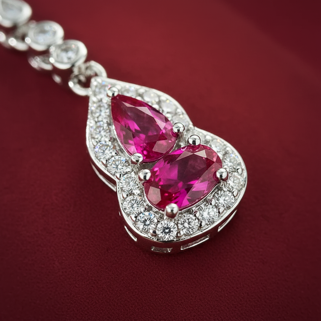 Macro detail - ruby butterfly