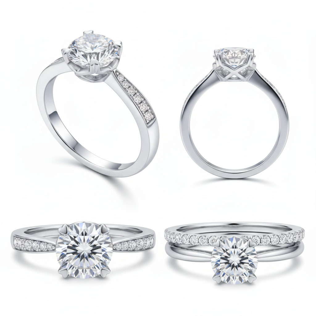 Multiple angles or stacking