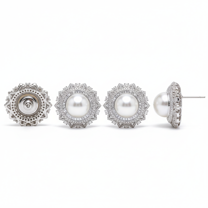 Multiple angles showing front, side, and back views with intricate halo detail