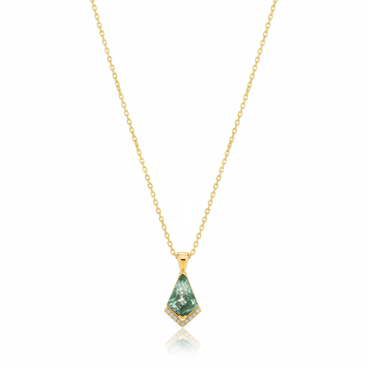 Natural hanging necklace