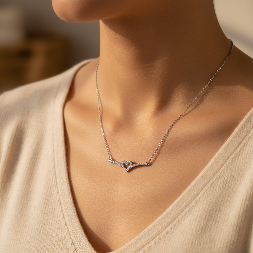 Neck Close-up - Atmospheric Side Light