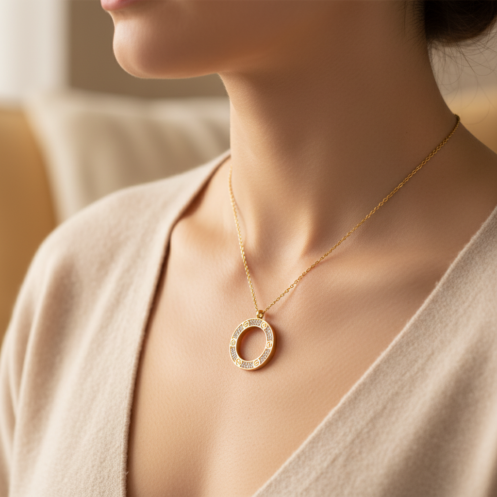 Neck Close-up - Atmospheric Side Light