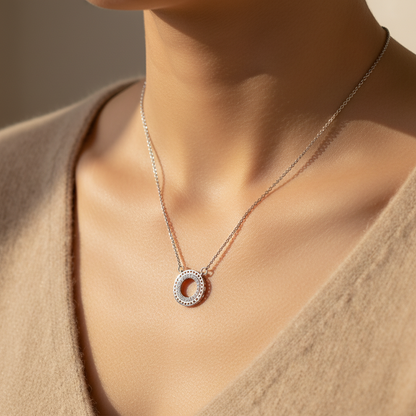 Neck Close-up - Atmospheric Side Light