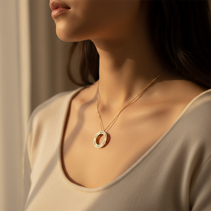 Neck Close-up - Atmospheric Warm Light