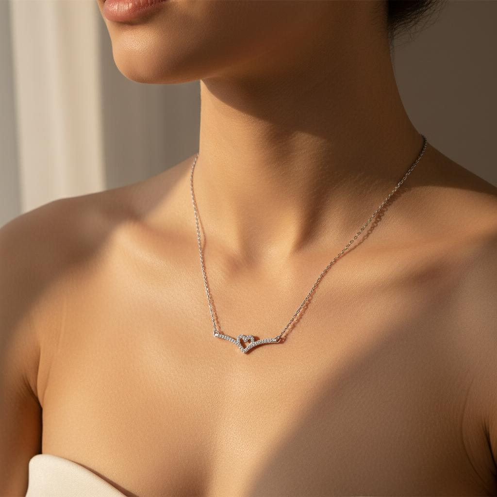 Neck Close-up - Atmospheric Warm Light