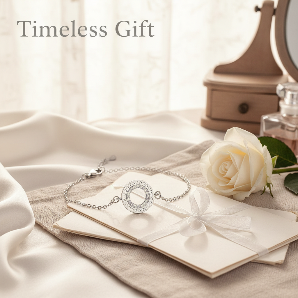 Silver heart bracelet emotional shot