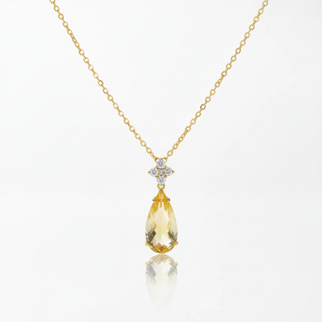 White background product shot with reflection